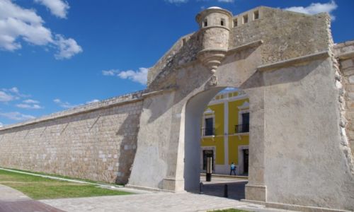 Zdjęcie MEKSYK / Jukatan / Campeche / Fortyfikacje