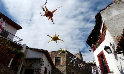 Zdjcie MEKSYK / Guerrero / Taxco / Piñatas