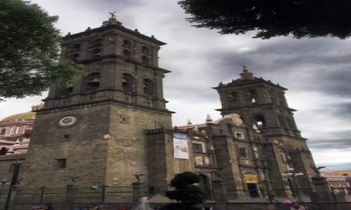 Zdjecie MEKSYK / Puebla / Cholula / Katedra z Choluli
