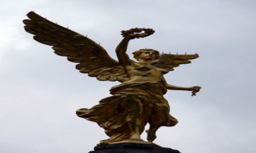 Zdjęcie MEKSYK / brak / Miasto Meksyk. / Aniol Niepodleglosci na Paseo de la Reforma
