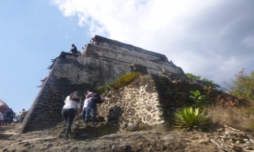 Zdjcie MEKSYK / Morelos / Tepozteco / Piramida na Szczycie Gry