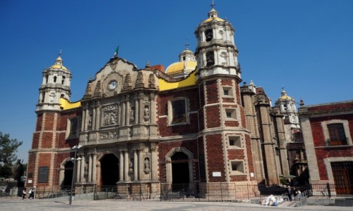 Zdjęcie MEKSYK / Meksyk / północna część miasta Meksyk / Sanktuarium Matki Bożej z Guadalupe