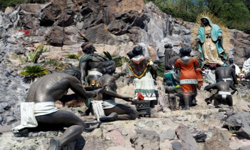 Zdjęcie MEKSYK / Meksyk / La Villa de Guadalupe / Objawienie