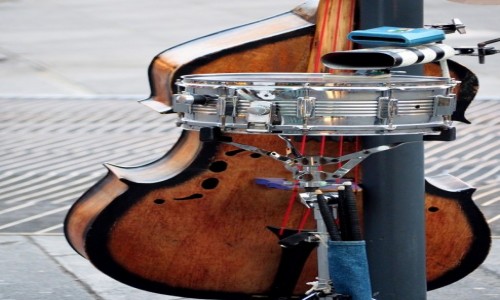 Zdjęcie MEKSYK / Mexico City / Plaza Garibaldi / Przerwa