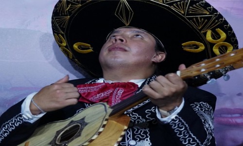 Zdjcie MEKSYK / Mxico / Prezentacja na targach turystycznych w Wa-wie / Mariachi