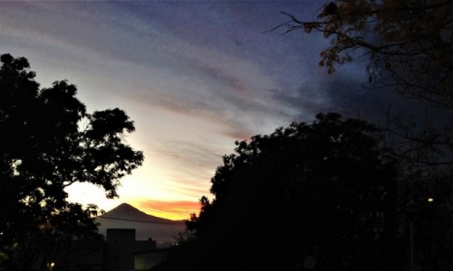 MEKSYK / Puebla / Puebla / Widok na Popocatepetl, Puebla