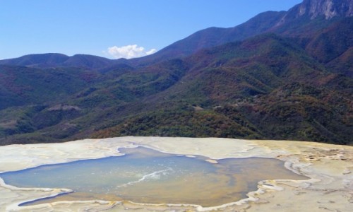 Zdjęcie MEKSYK / Oaxaca / Hierve del Agua / Hierve del Agua - źródła termalne