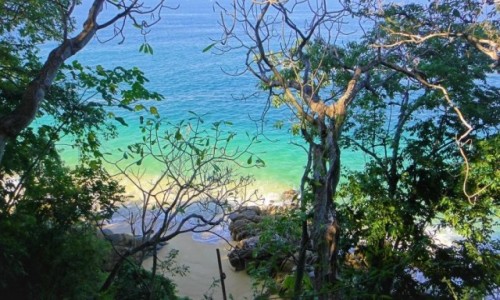 Zdjcie MEKSYK / Jalisco / Bocas / Plaa w Meksyku - okolice Bocas w stanie Jalisco