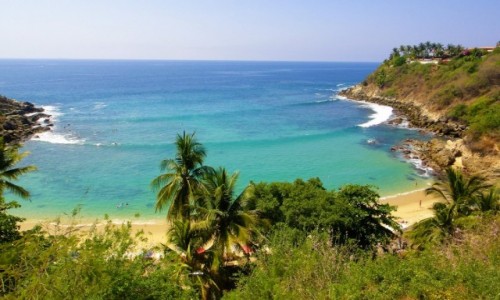 Zdjecie MEKSYK / Oaxaca / Puerto Escondido / Plaa w Meksyku - Puerto Escondido