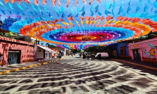 Zdjęcie MEKSYK / . / Oaxaca / Światło i cień