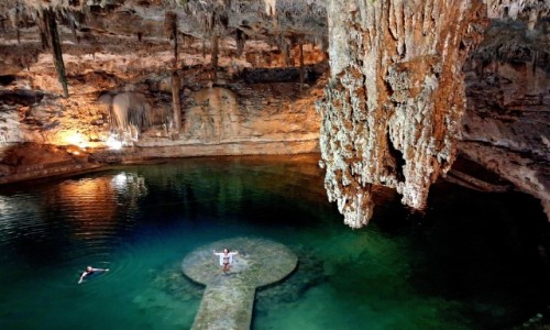 MEKSYK / Pwysep Yucatan  / Valladolid / Cenote Suyutun