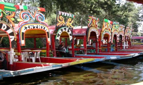 Zdj�cie MEKSYK / Mexico City / Xocimilco / Xochimilco