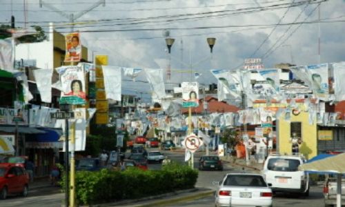 Zdjecie MEKSYK / Chiapas / Palenque / Współczesne Palenque