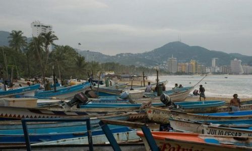 Zdjęcie MEKSYK / stan Guererro / nabrzeże w rejonie starego miasta / Bahia Acapulco
