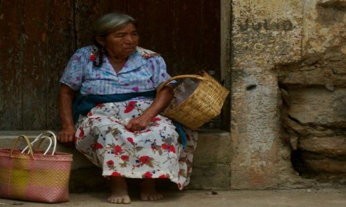 Zdjecie MEKSYK / Veracruz / Zongolica / Indianka