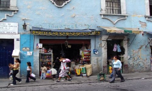 Zdjecie MEKSYK / brak / Puebla / boczna uliczka