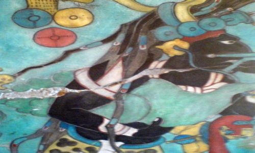 Zdjęcie MEKSYK / Mexico City / Muzeum antropologiczne / Mural
