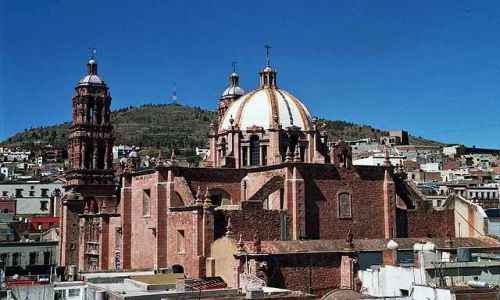 Zdjęcie MEKSYK / Zacatecas / Zacatecas / Katedra w Zacatecas