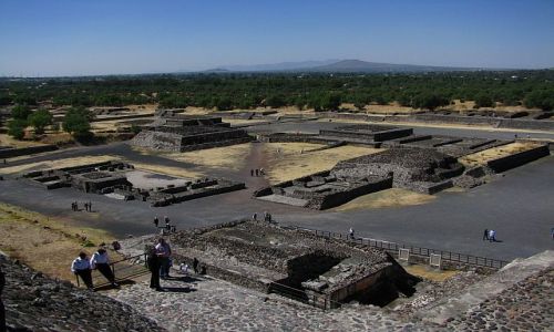 Zdjęcie MEKSYK / Ciudad de Mexico / Teotihuacan / Droga Zmarłych