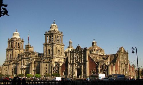 Zdjecie MEKSYK / Ciudad de Mexico / Zocalo / Katedra