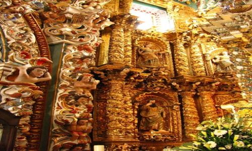 Zdjcie MEKSYK / Puebla / Tonantzintla / Santa Maria de Tonantzintla
