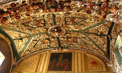 Zdjcie MEKSYK / Puebla / Tonantzintla / Santa Maria de Tonantzintla