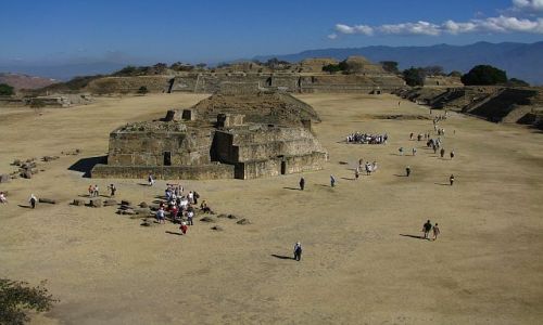 Zdjęcie MEKSYK / . / Monte Alban / Panorama