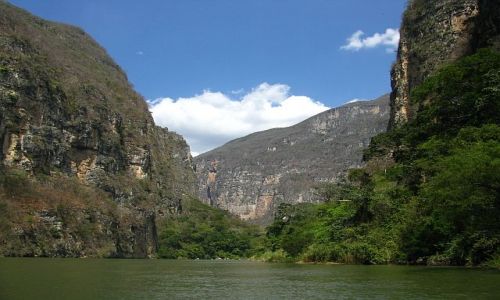 Zdjecie MEKSYK / . / Rzeka Grijalva / Wwz Sumidero
