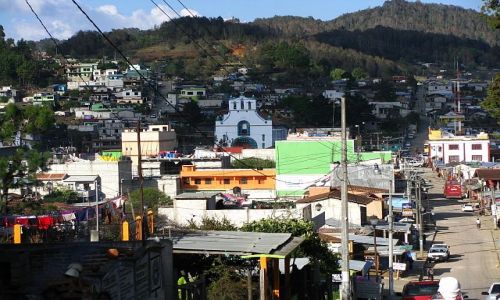 Zdjcie MEKSYK / Stan Chiapas / San Juan Chamula / Panorama