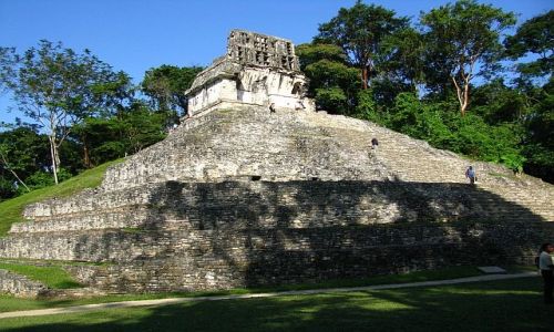 Zdjcie MEKSYK / . / Palenque / witynia  Krzya