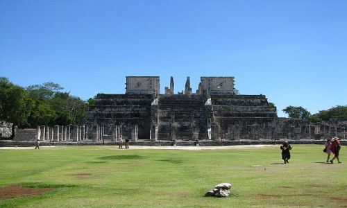 Zdjęcie MEKSYK / Jukatan / Chichen Itza / Świątynia  Tysiaca Wojowników