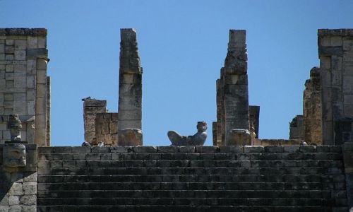 Zdjecie MEKSYK / Jukatan / Chichen Itza / Chacmool