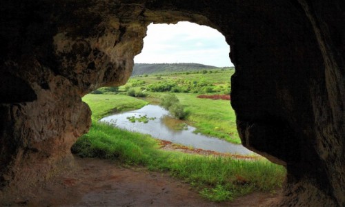 Zdjcie MODAWIA / Orheiul Vechi  / Nad rzek Reut / Widok z dawnego monasteru