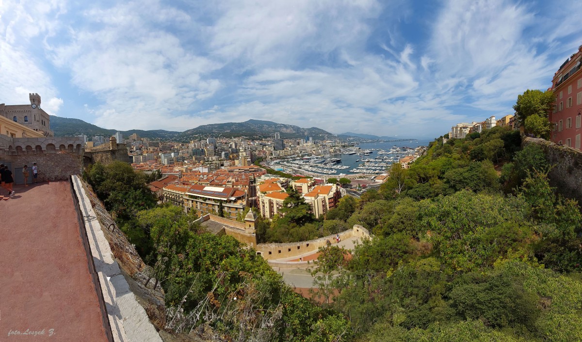 Zdjęcia: Monako., Monte Carlo., Panorama z Monako na Monte Carlo.., MONAKO Zdjęcia: Monako., Monte Carlo., Panorama z Monako na Monte Carlo.., MONAKO