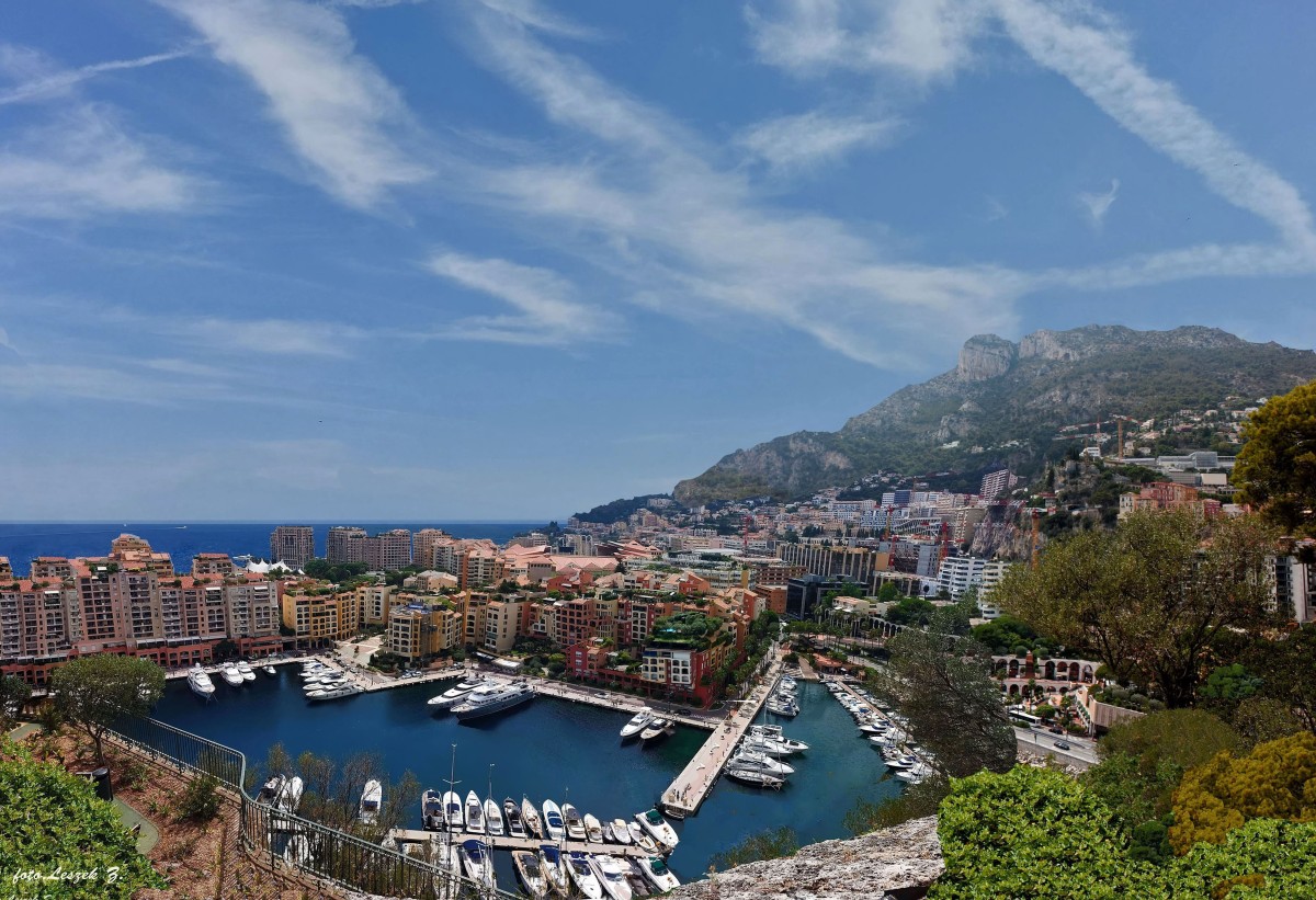 Zdjęcia: Monako., Monako., Port jachtowy na osiedlu Fontvieille., MONAKO Zdjęcia: Monako., Monako., Port jachtowy na osiedlu Fontvieille., MONAKO