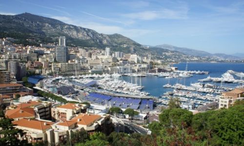 Zdjęcie MONAKO / Monako / Monte Carlo / Port w Monte Carlo