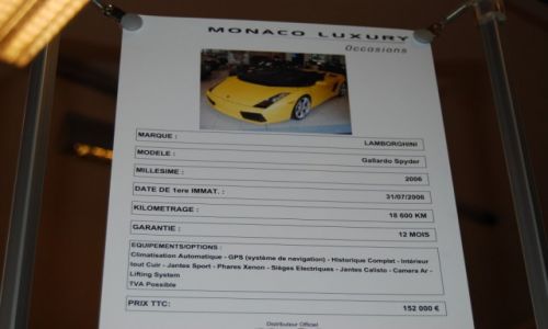 Zdj�cie MONAKO / Pomiedzy Francja a Itali� / Auto Salon Brand Used :)Cars Luxury / Prawdziwa okazja hehe