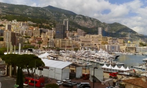 Zdjcie MONAKO / Lazurowe Wybrzee / Monaco / Port w Monaco