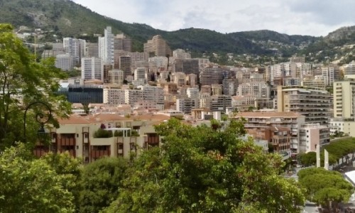 Zdjcie MONAKO / Lazurowe Wybrzee / Monaco / Niech si mury pn do gry...