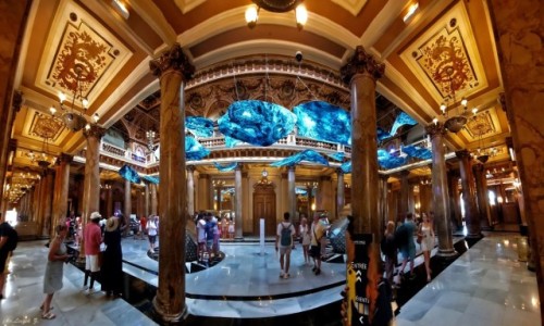 Zdjcie MONAKO / osiedle Monako. / Monte Carlo. / Monte Carlo - wntrze kasyna.