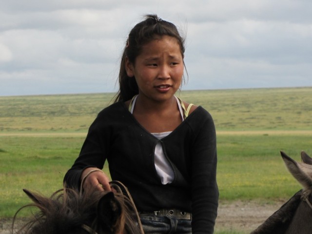 Zdj cia: Kerulen, Ajmak Chentejski, Wszyscy potrafi jedzi konno, MONGOLIA