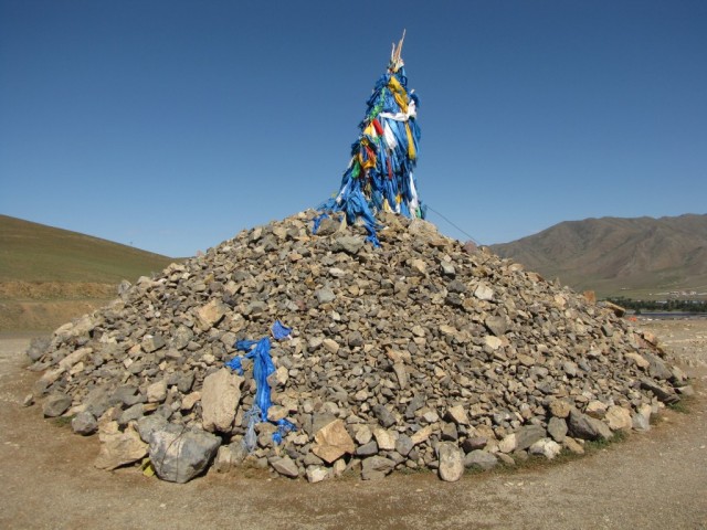 Zdj cia:  , wschodnia Mongolia, Ovoo, MONGOLIA