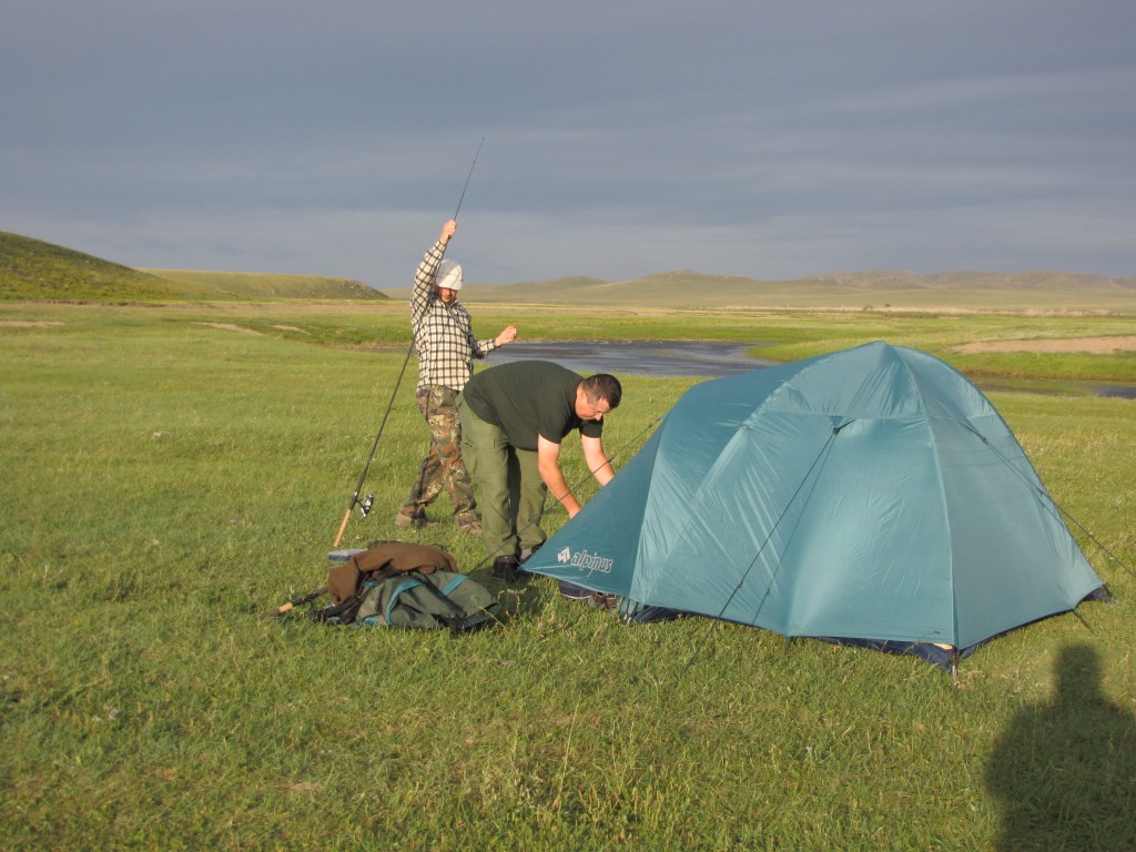 Zdjęcia: Kerulen, Ajmak Chentejski, nasze obozowisko, MONGOLIA Zdjęcia: Kerulen, Ajmak Chentejski, nasze obozowisko, MONGOLIA