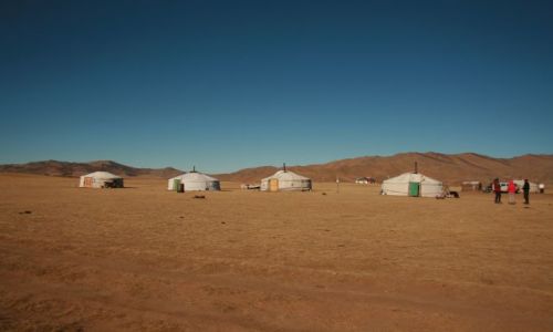 Zdjęcie MONGOLIA / - / Terelj National Park / Mongolskie jurty