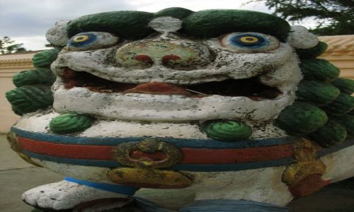 Zdjęcie MONGOLIA / - / Ulan Bator / Klasztor Gandan