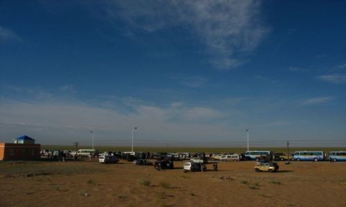 Zdjęcie MONGOLIA / - / Zamyn uud / Granica mongolsko chińska