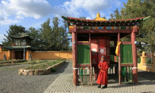 Zdjcie MONGOLIA / Uan Bator / Gandan / Powrt