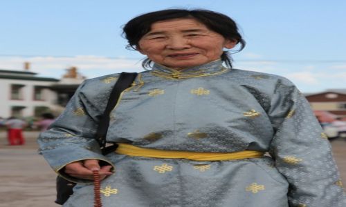 Zdjcie MONGOLIA / Uan Bator / Gandan / Ptniczka