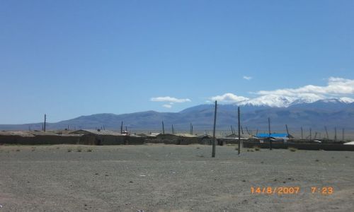 Zdjecie MONGOLIA / brak / 50 km od Khovd / mongolskie miasteczko
