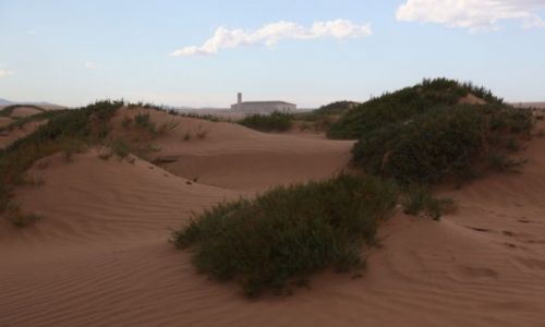 Zdjecie MONGOLIA / Dalanzadgad / Gurvan Saikhan / Zasypana farma
